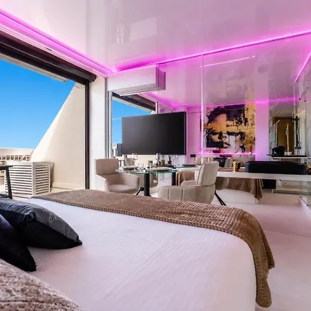 شقة Village Naturiste R4n- Le Vip Sea View آجد